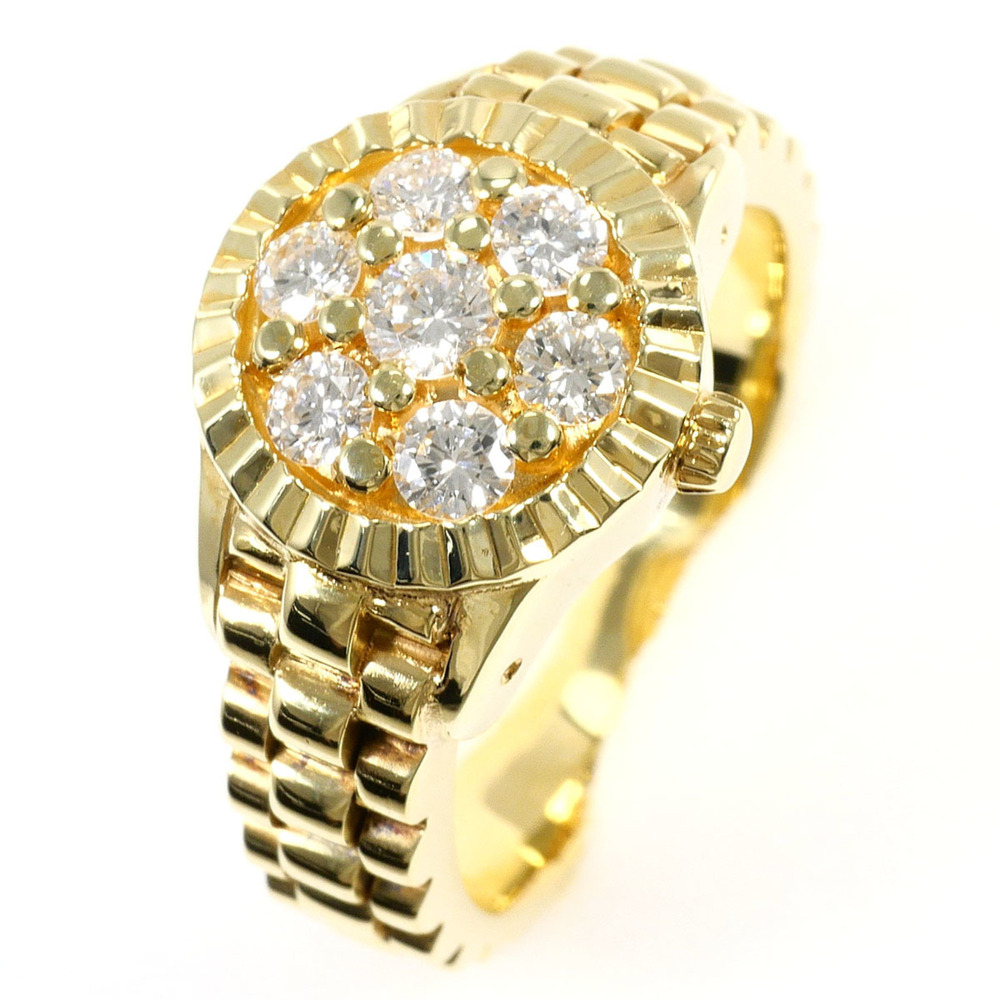 VINTAGE 14k Gold Diamond Ring